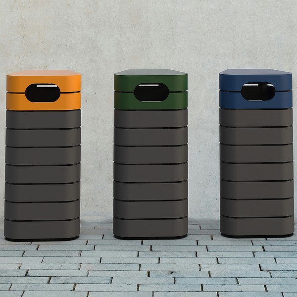 Wave Paperbin